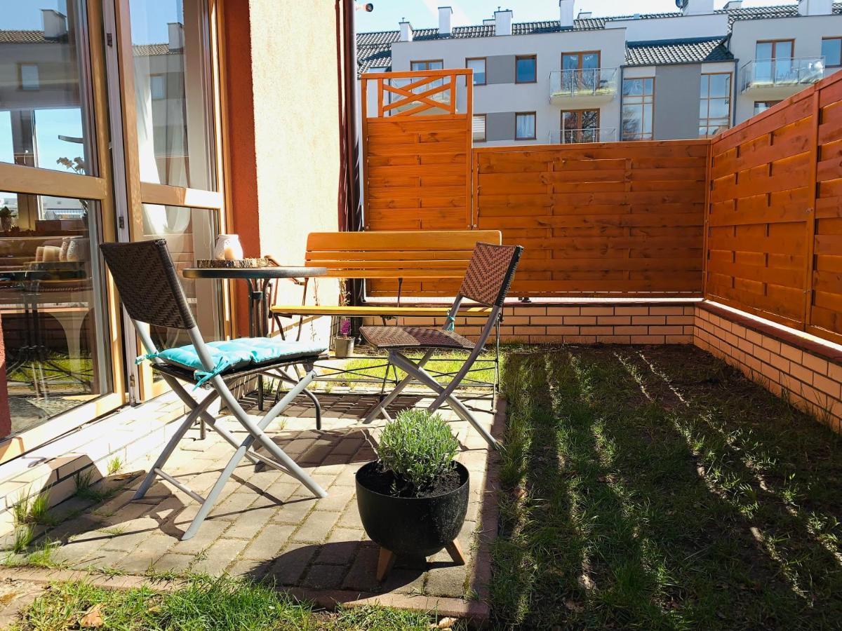 Malva Sun Dog Friendly Apartment With Garden Колобжег Экстерьер фото