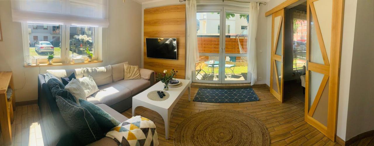 Malva Sun Dog Friendly Apartment With Garden Колобжег Экстерьер фото